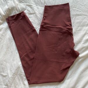 Lululemon align legging 25 smoky red